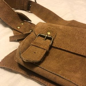Earthbound Suede Festival fanny pack